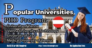 Read more about the article Top Fully Funded PhD Programs in Austria No IELTS GRE