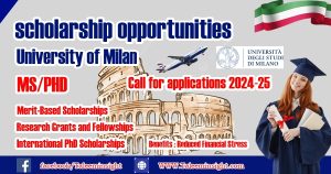 Read more about the article University of Milan PhD Scholarships