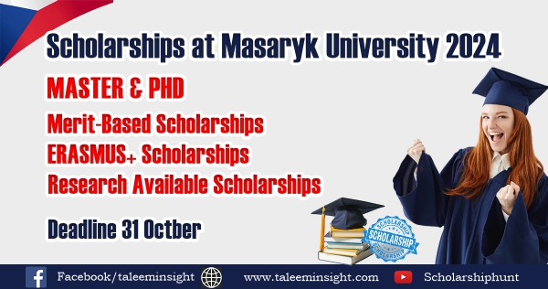 Read more about the article Scholarships at Masaryk University 2024